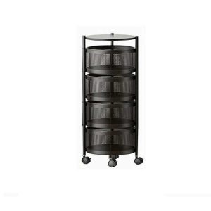 4 Layer Round Shape Kitchen Rack